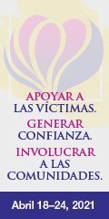 2021 Semana Nacional de los Derechos de Víctimas de Crimen Anuncio de Vista 3 (120x240 px)