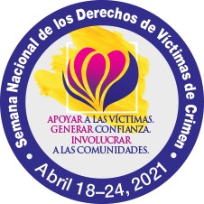 2021 Semana Nacional de los Derechos de Víctimas de Crimen Botón 1