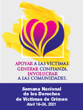2021 Semana Nacional de los Derechos de Víctimas de Crimen Botón 5