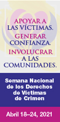 2021 Semana Nacional de los Derechos de Víctimas de Crimen Anuncio de Vista 2 (120x240 px)