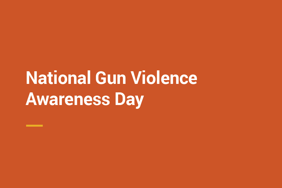 National Gun Violence Awareness Day