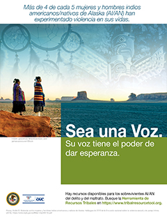 Indios Americanos/Nativos de Alaska Victimás del Crimen.