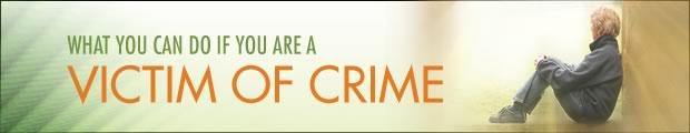 Masthead image: What You Can Do If You Are a Victim of Crime, Photo of woman seated in a window, looking outside.