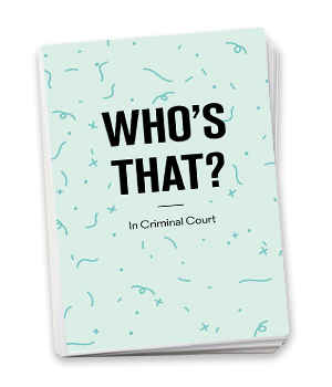 Who's That? In Criminal Court Cover